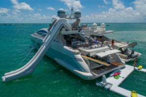 Private yacht charter in South Florida aboard Yacht Scarlet in Miami by Yacht Scarlet Charters luxury experience.